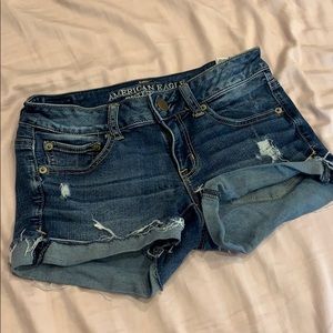 American Eagle Stretchy Jean Shorts